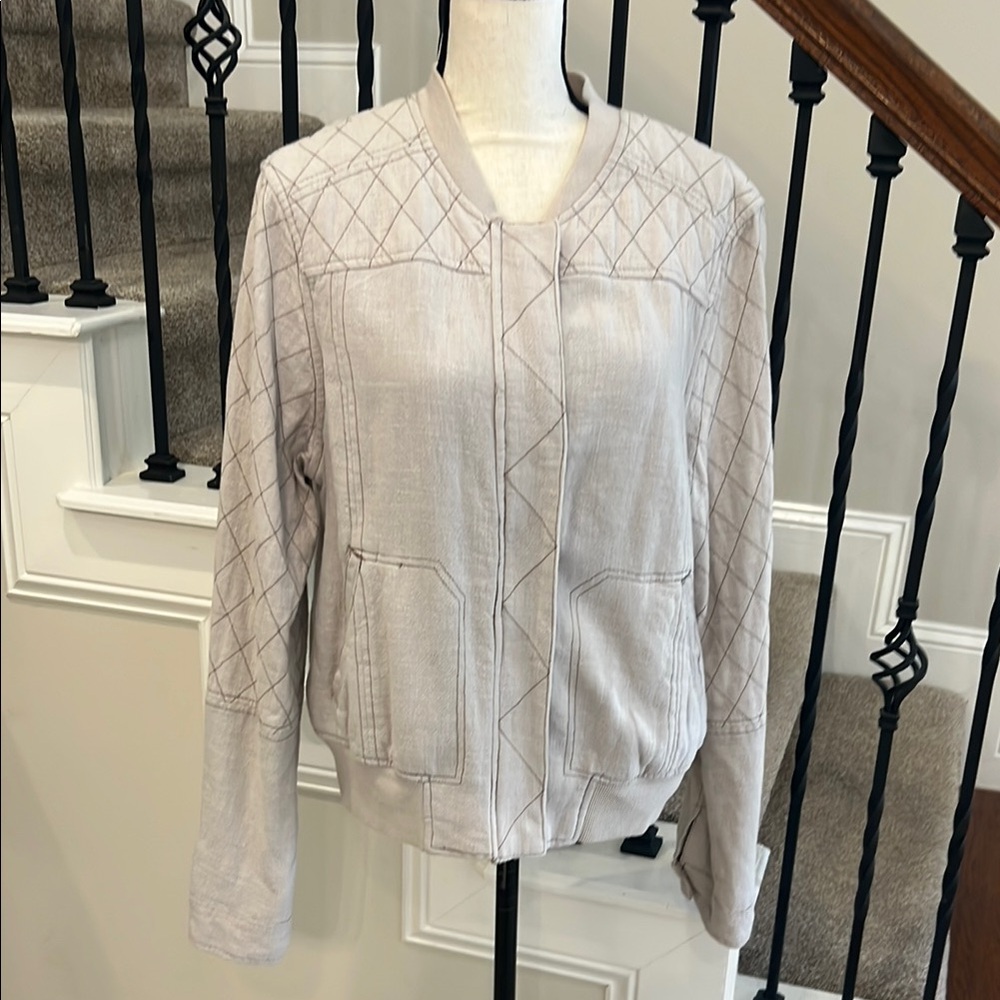 Anthropologie Women's Quilted Jacket - XL